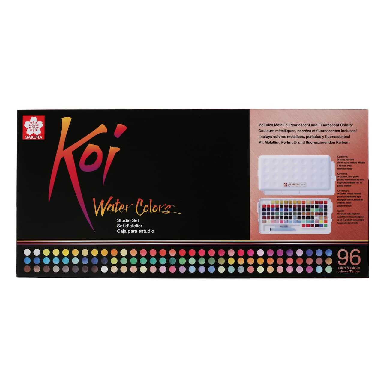 Sakura&#xAE; Koi Water Colors&#x2122; 96 Color Studio Set